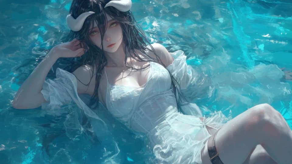 Albedos — Anime live wallpaper for Mac
