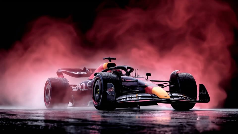 Formula 1 Red Bull Car — Cars live wallpaper for Mac
