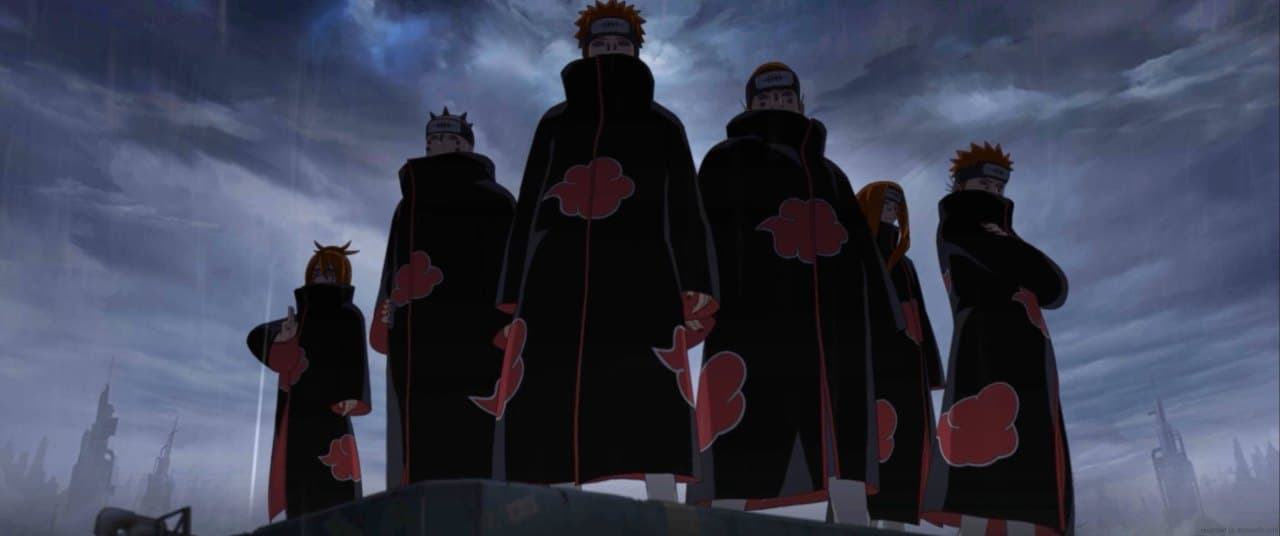 Akatsuki in the Rain — Anime live wallpaper for Mac