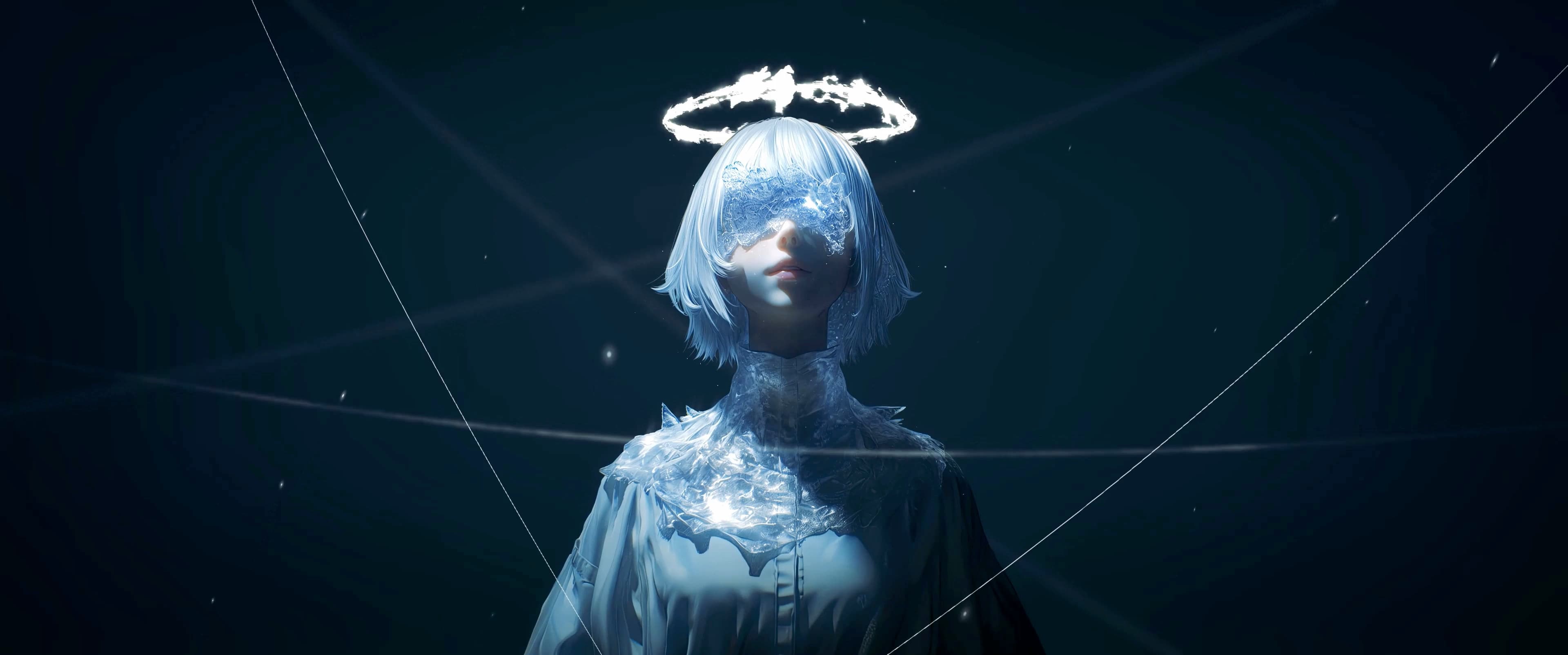 Android Angel — Sci-fi live wallpaper for Mac