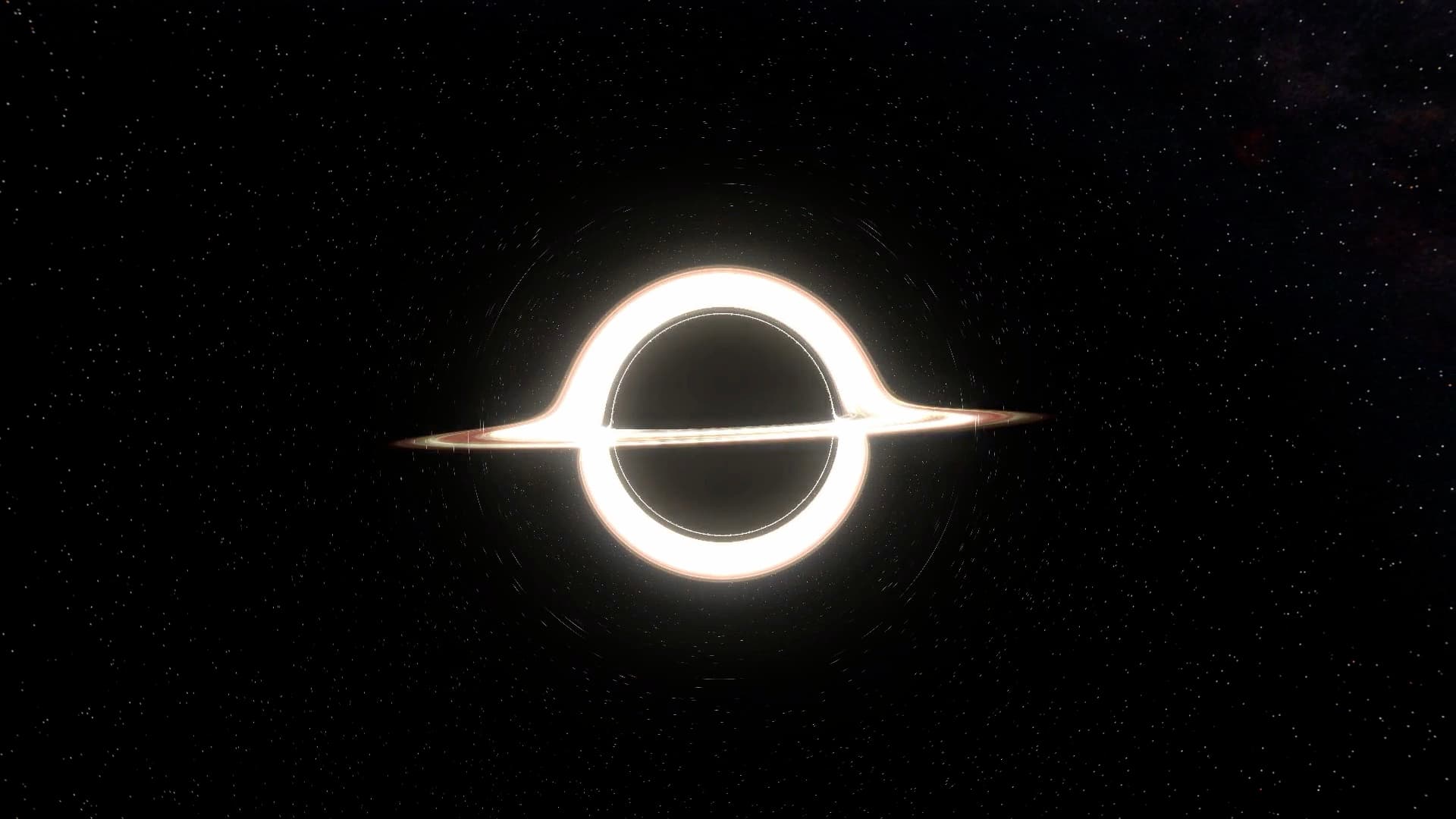 Black Hole Gargantua — Space live wallpaper for Mac