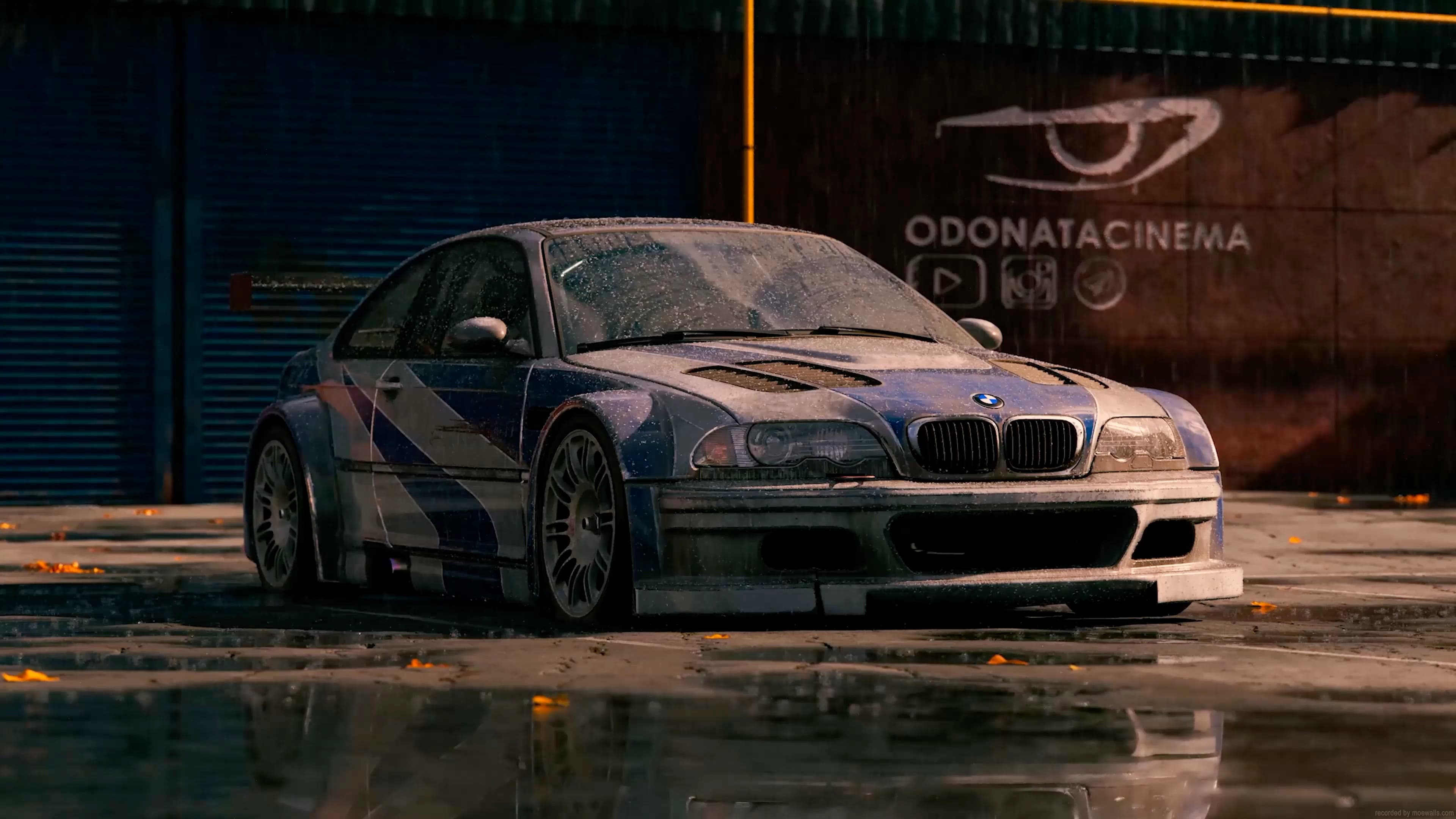 BMW M3 E46 (Need for Speed Most Wanted) — Video Games live wallpaper for Mac