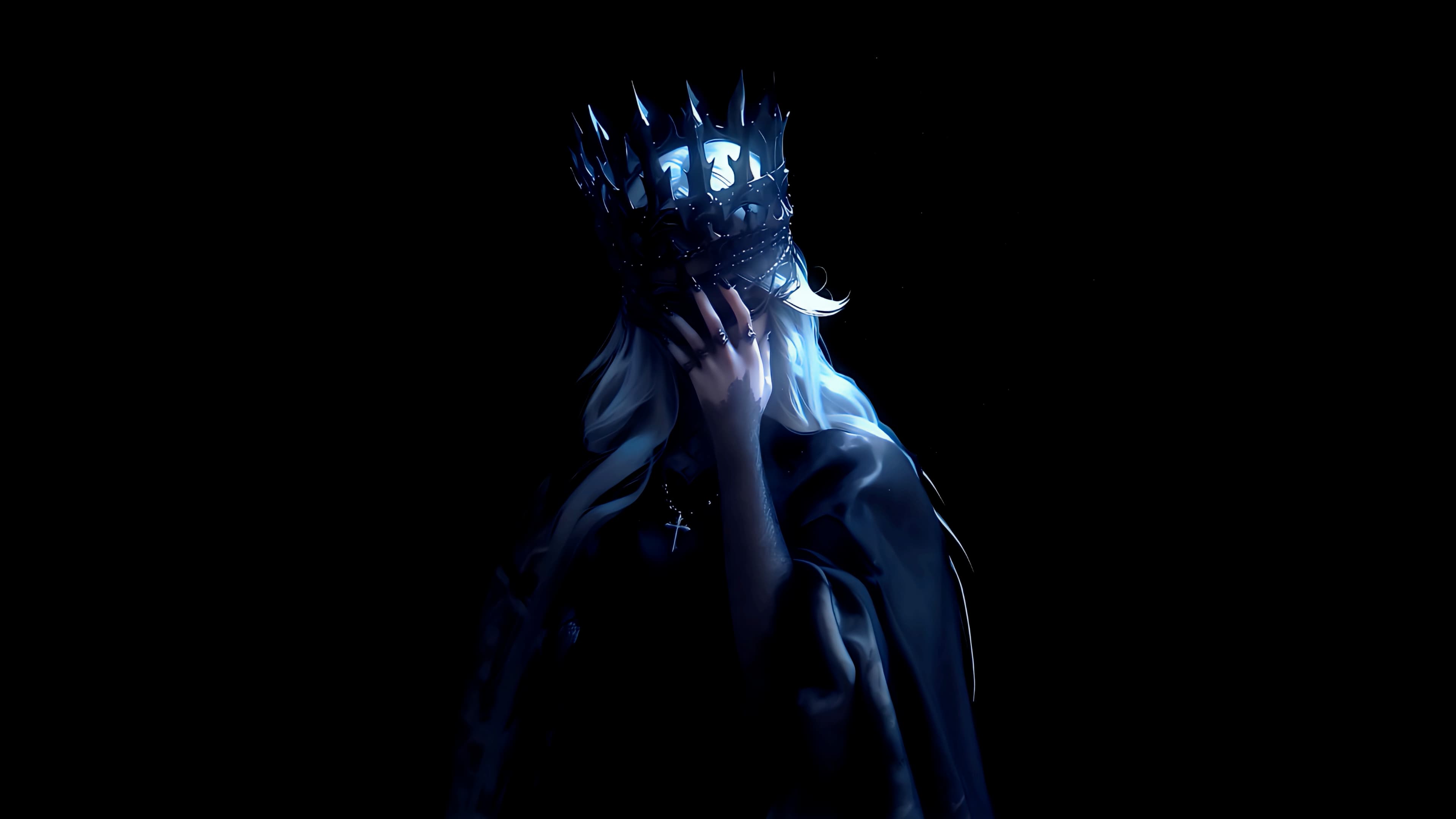 Dark Ice King — Fantasy live wallpaper for Mac