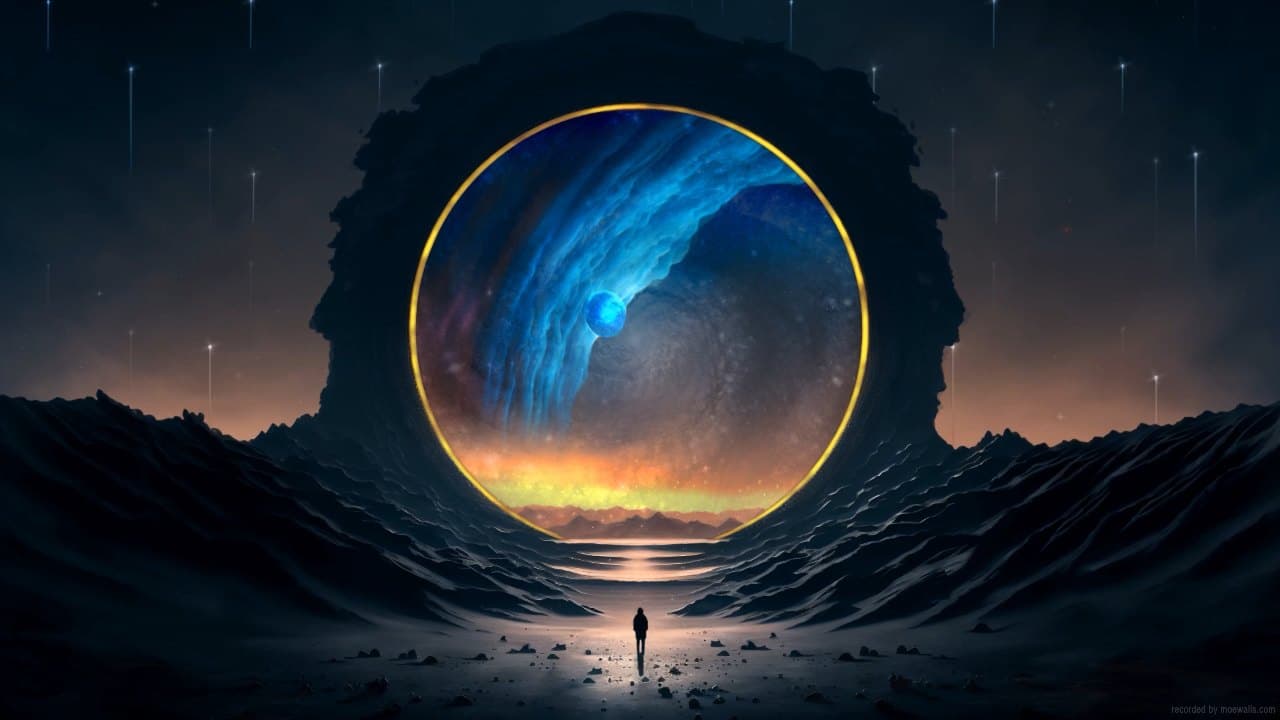Dimensional Portal — Fantasy live wallpaper for Mac