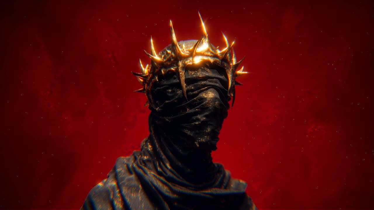 Gilded Crown Figure — Fantasy live wallpaper for Mac