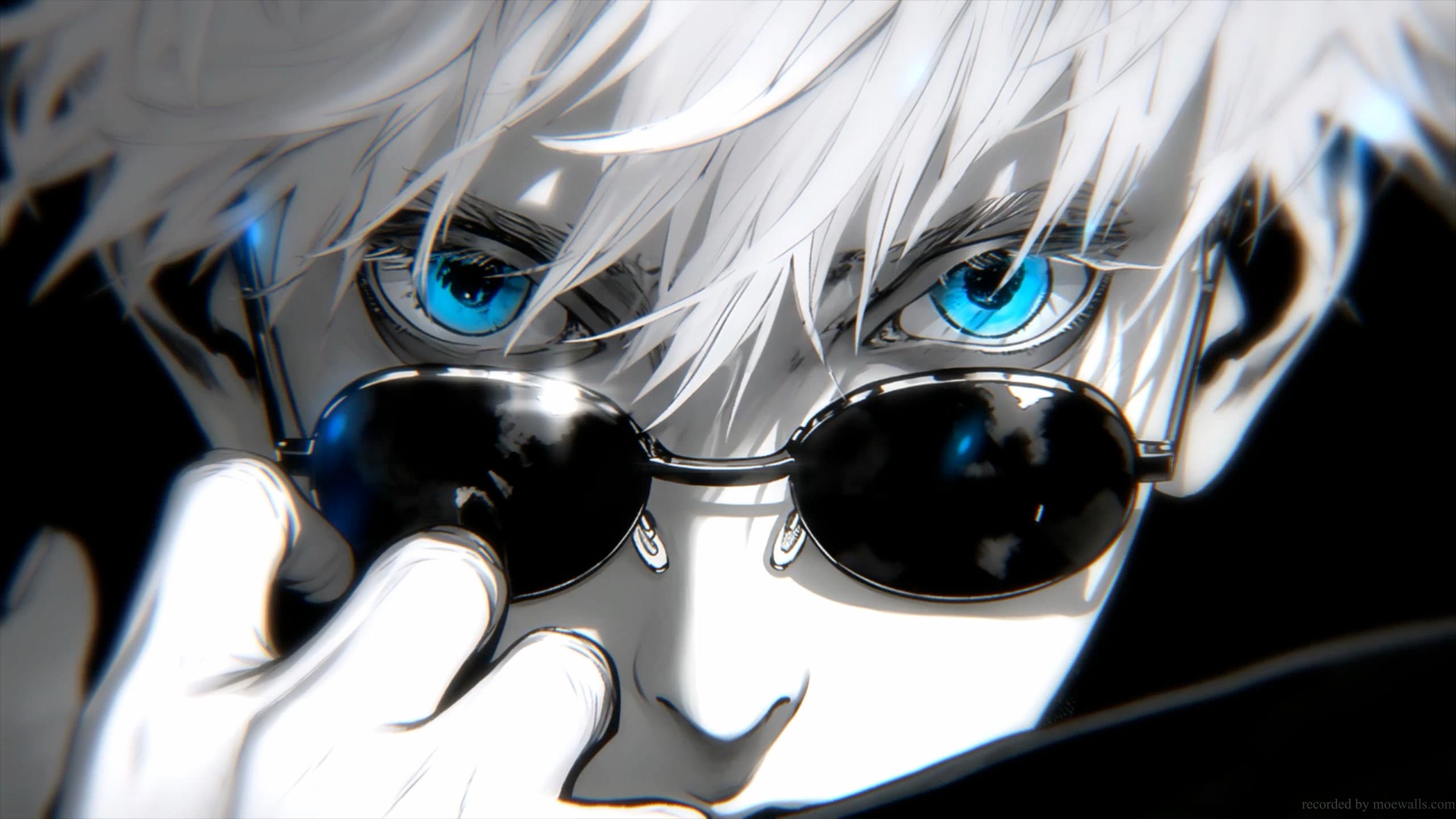 Gojo Sunglasses (Jujutsu Kaisen) — Anime live wallpaper for Mac