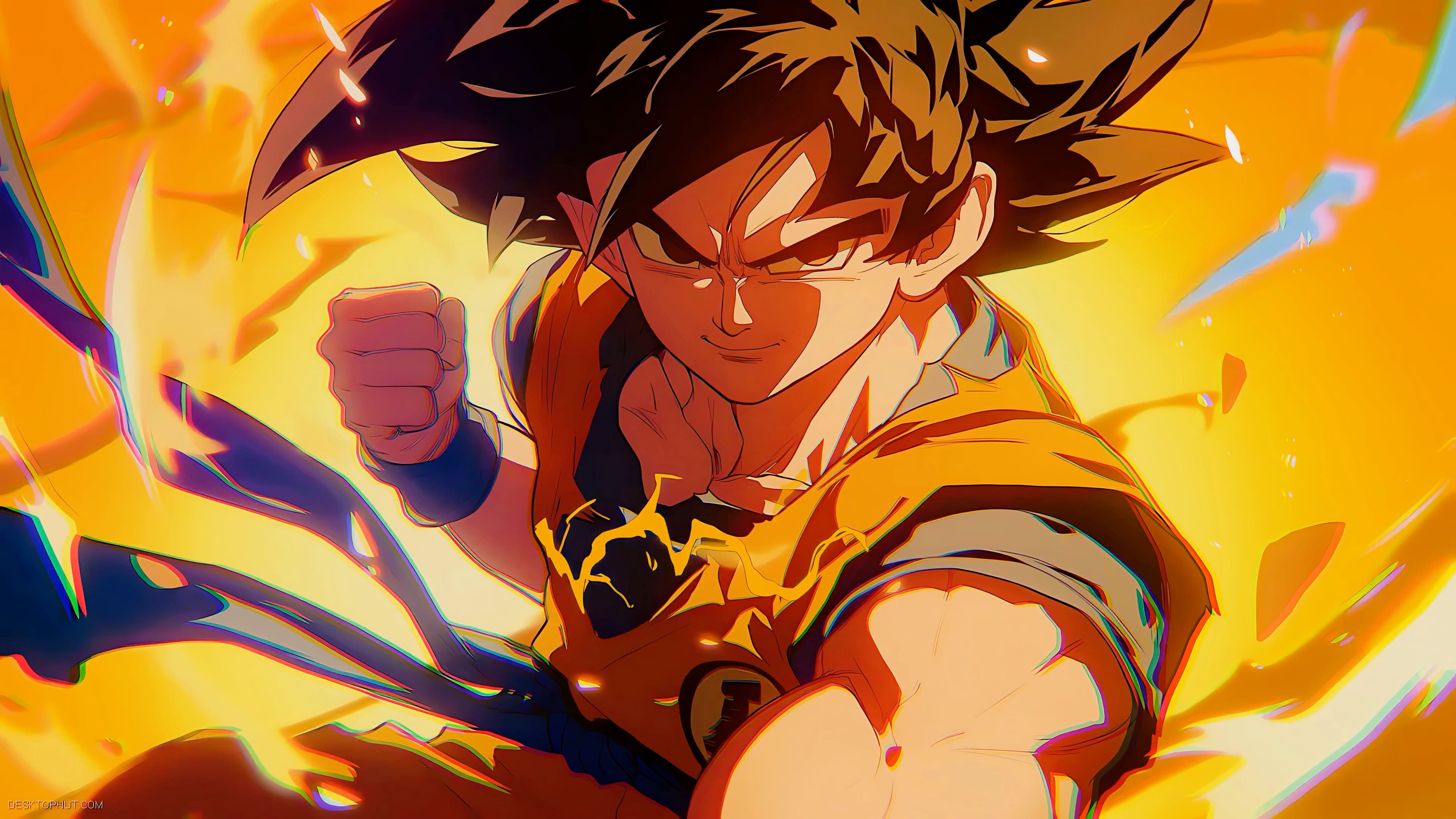 Goku Energy DBZ — Anime live wallpaper for Mac