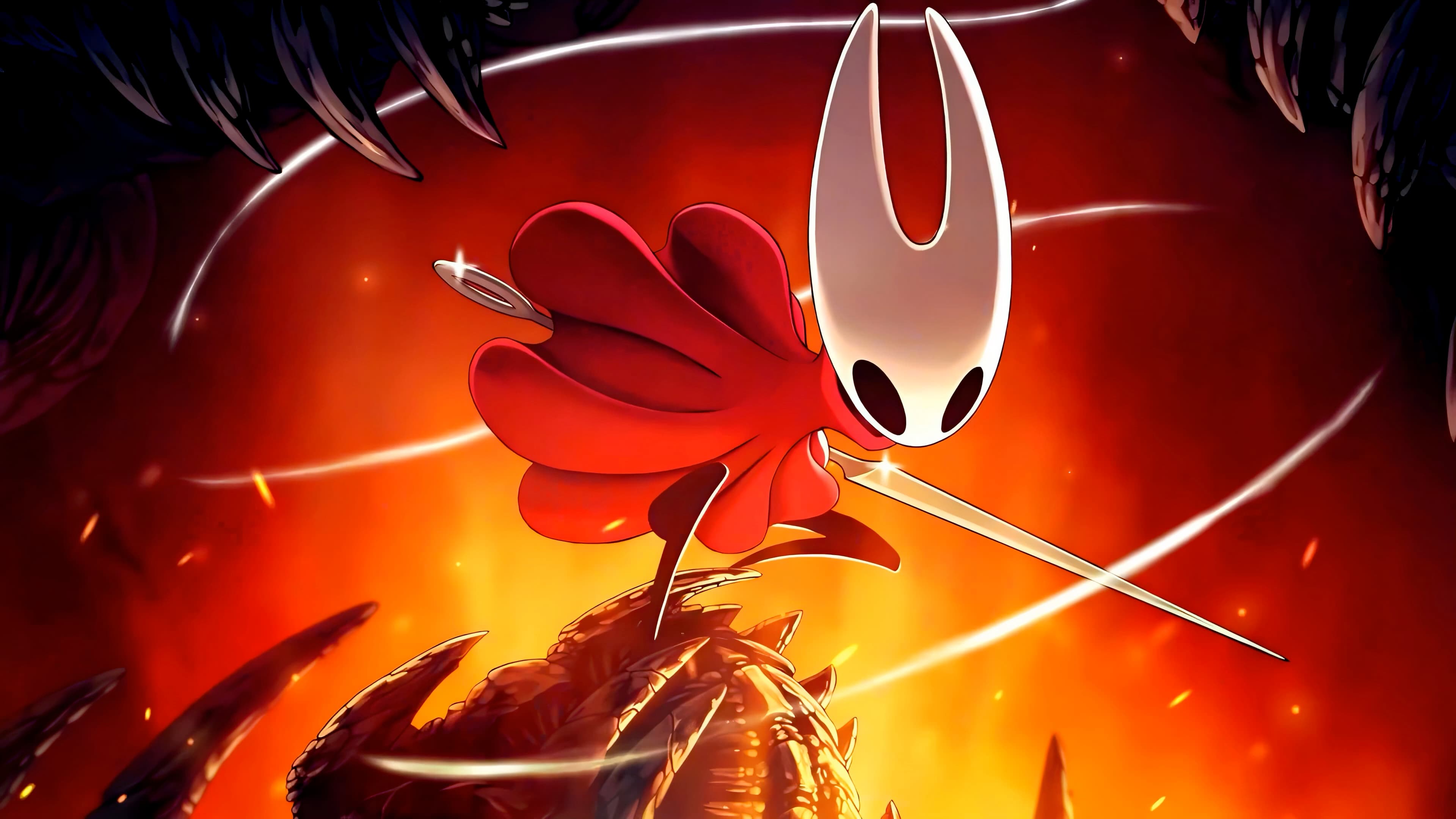 Hollow Knight Red Battle — Video Games live wallpaper for Mac