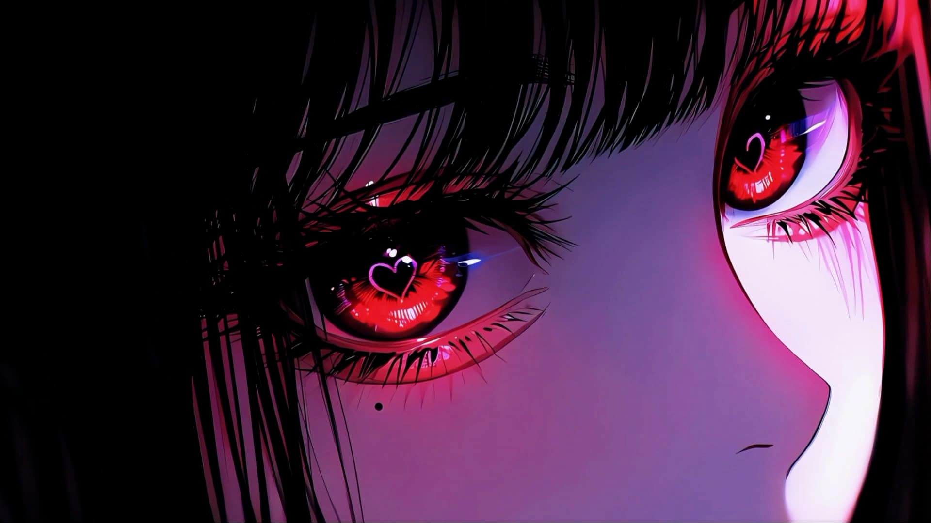 Hypnotic Eyes — Anime live wallpaper for Mac