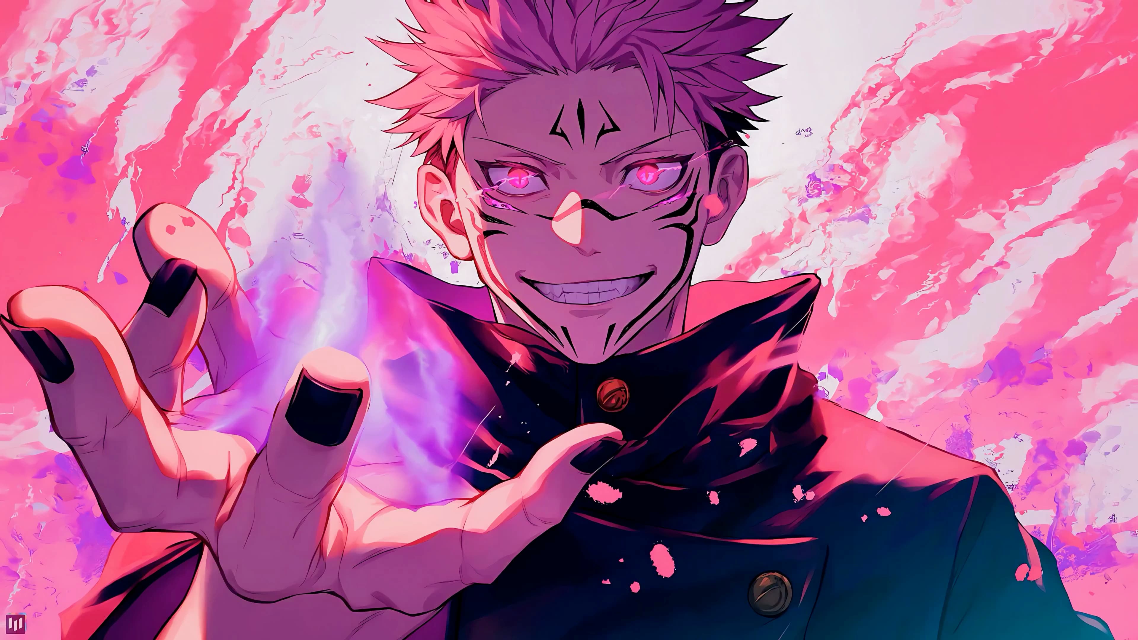 Jujutsu Kaisen Mystic Sukuna — Anime live wallpaper for Mac