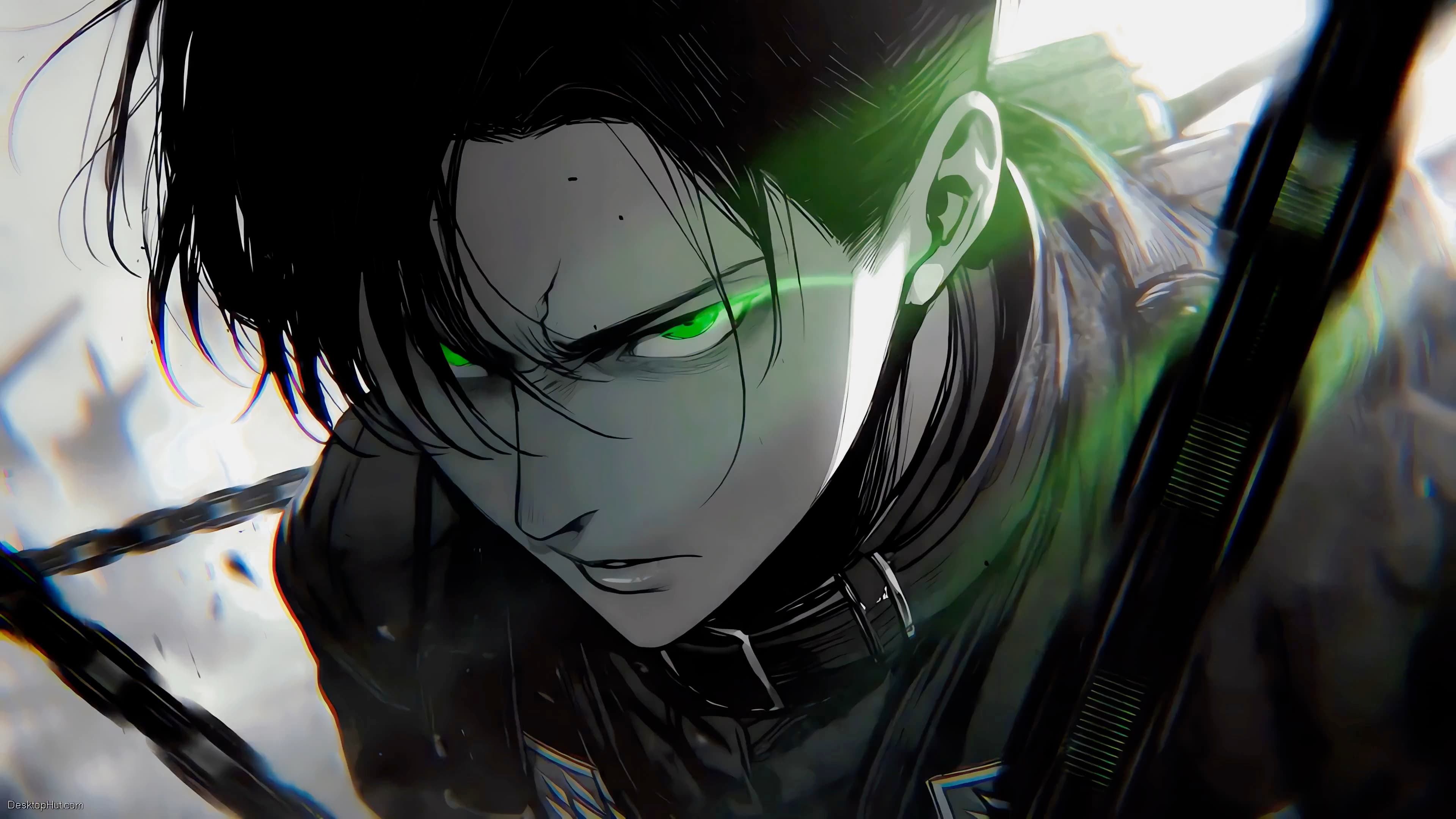 Levi Ackerman — Anime live wallpaper for Mac