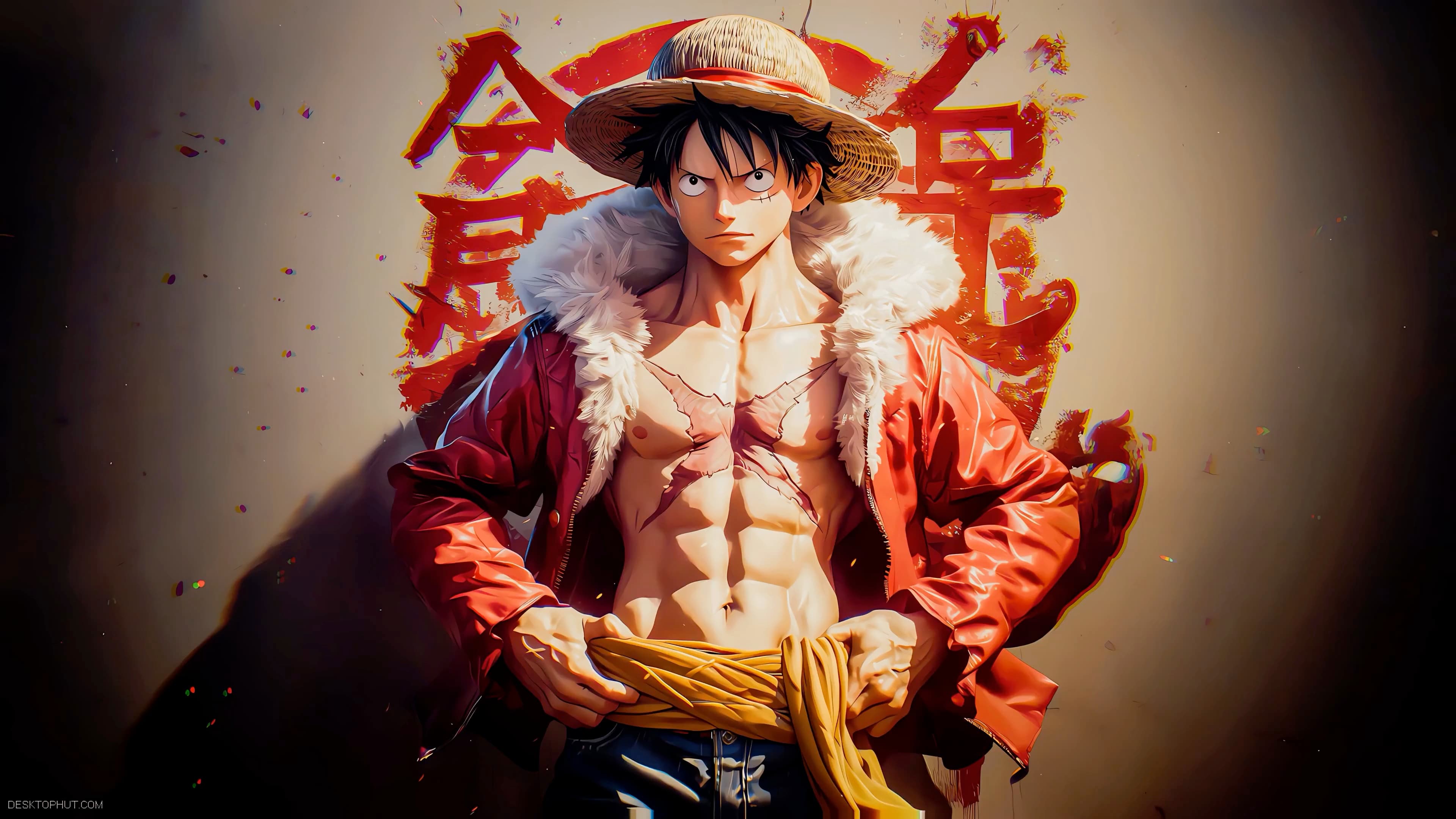 Luffy — Anime live wallpaper for Mac