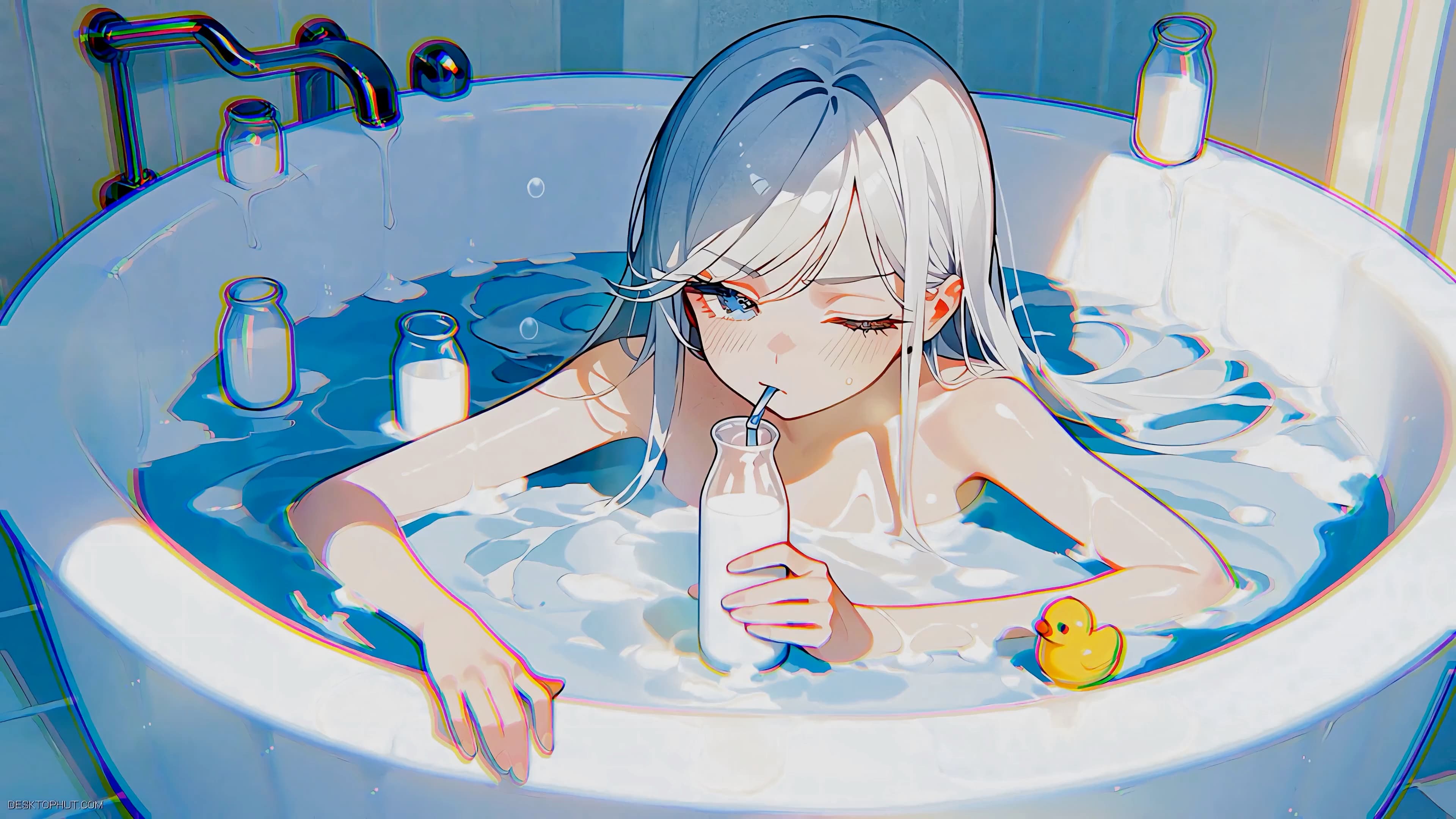 Milk Time! — Anime live wallpaper for Mac