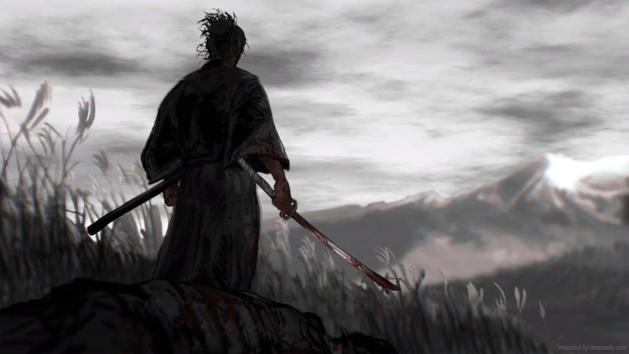 Miyamoto Musashi At Dusk — Fantasy live wallpaper for Mac