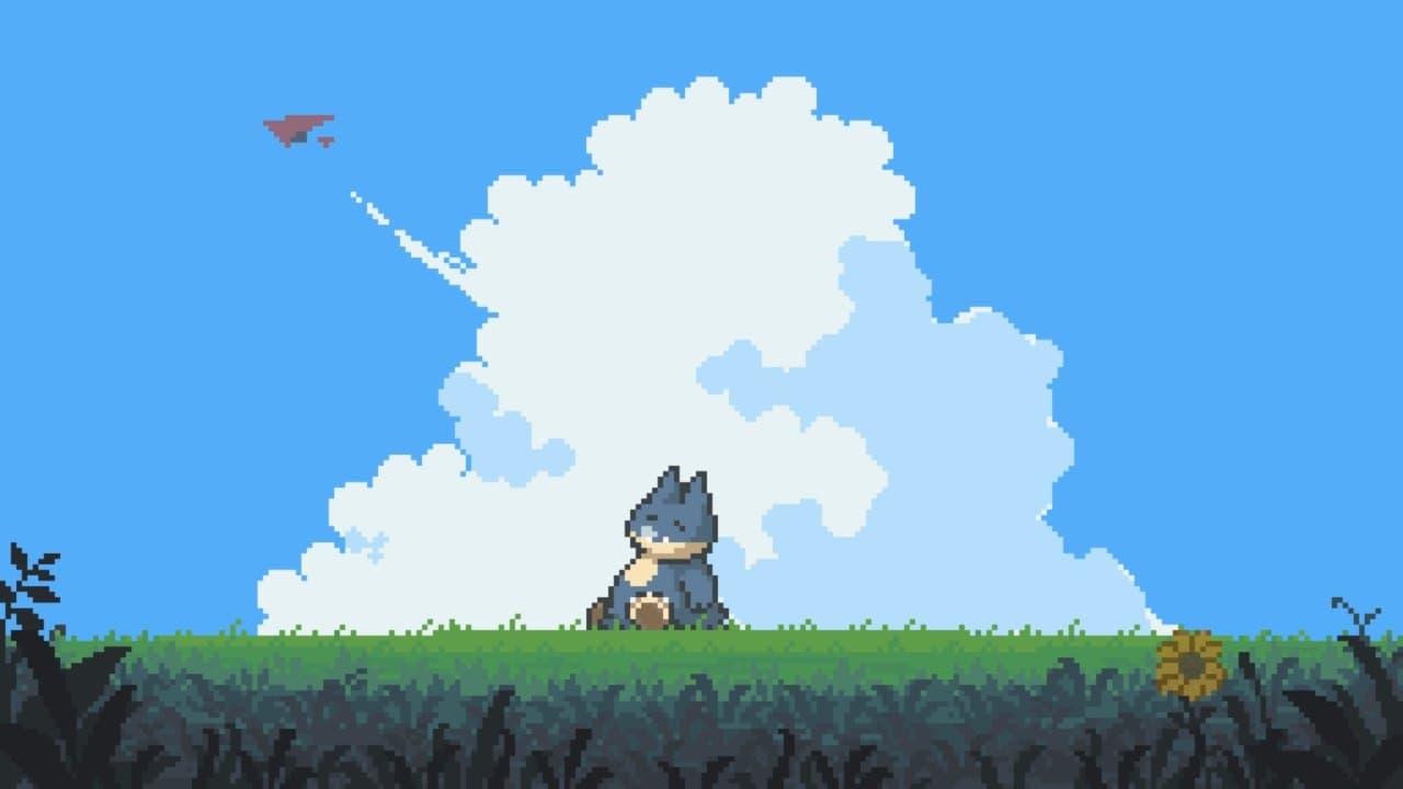 Munchlax in the Field — Anime live wallpaper for Mac