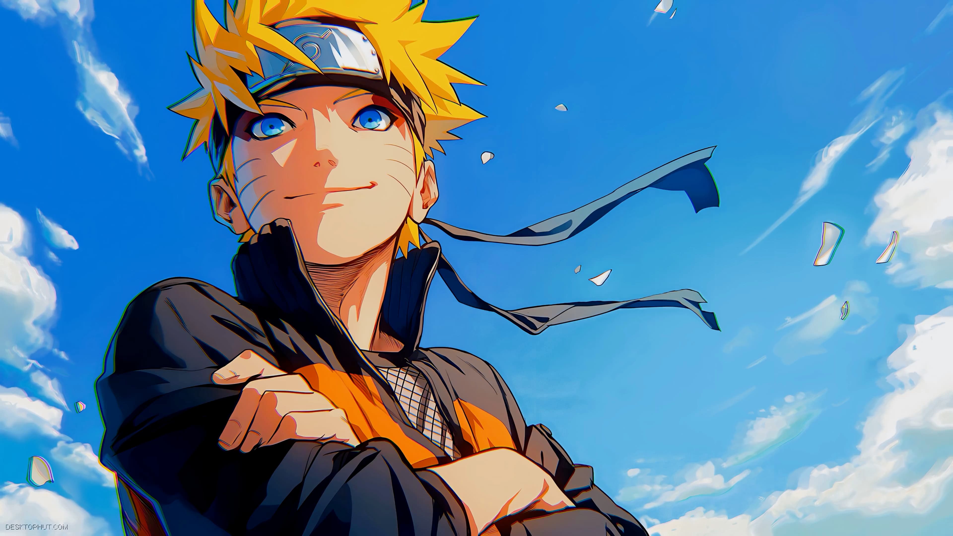 Naruto Confident — Anime live wallpaper for Mac