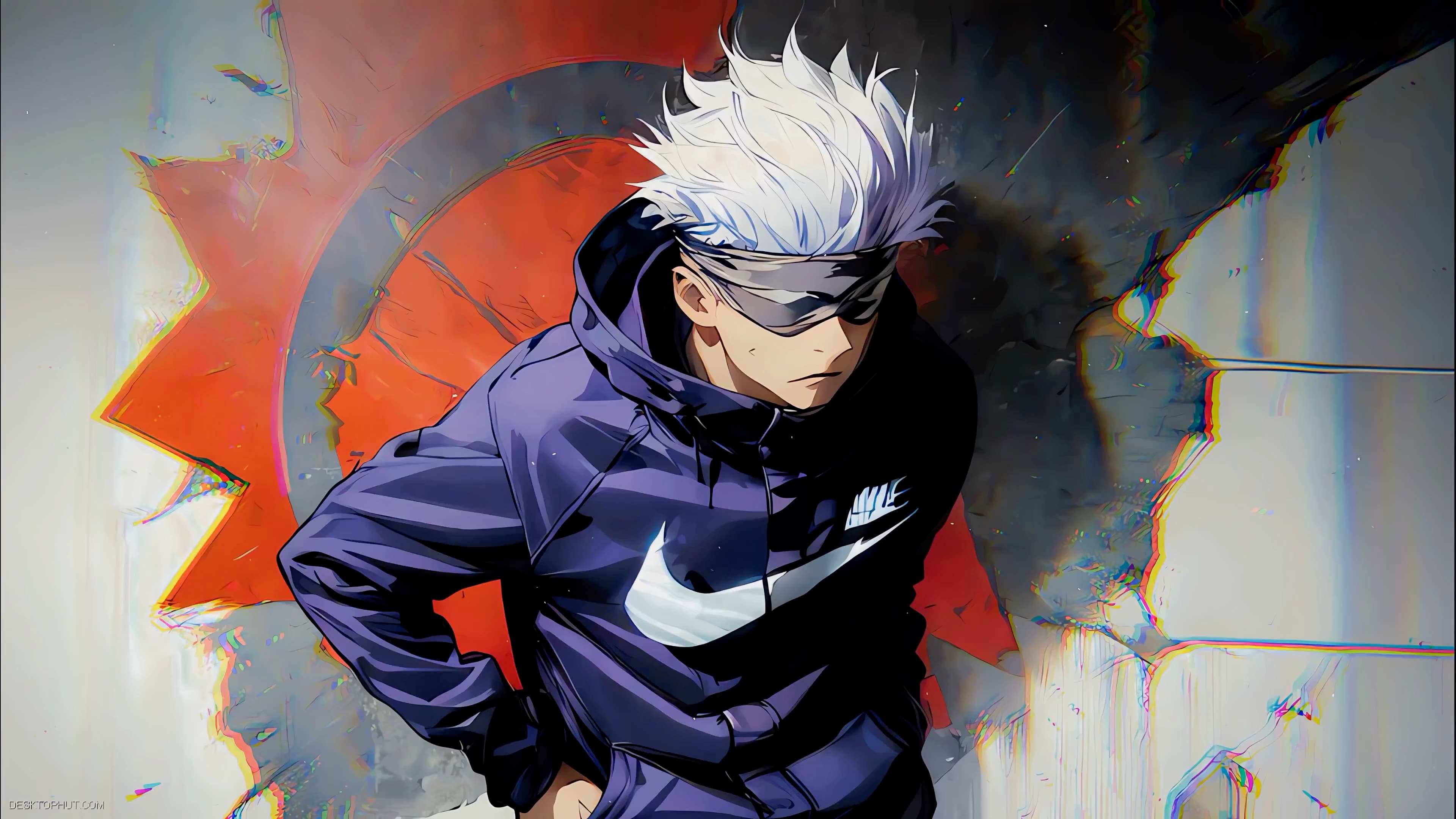 Nike Gojo — Anime live wallpaper for Mac