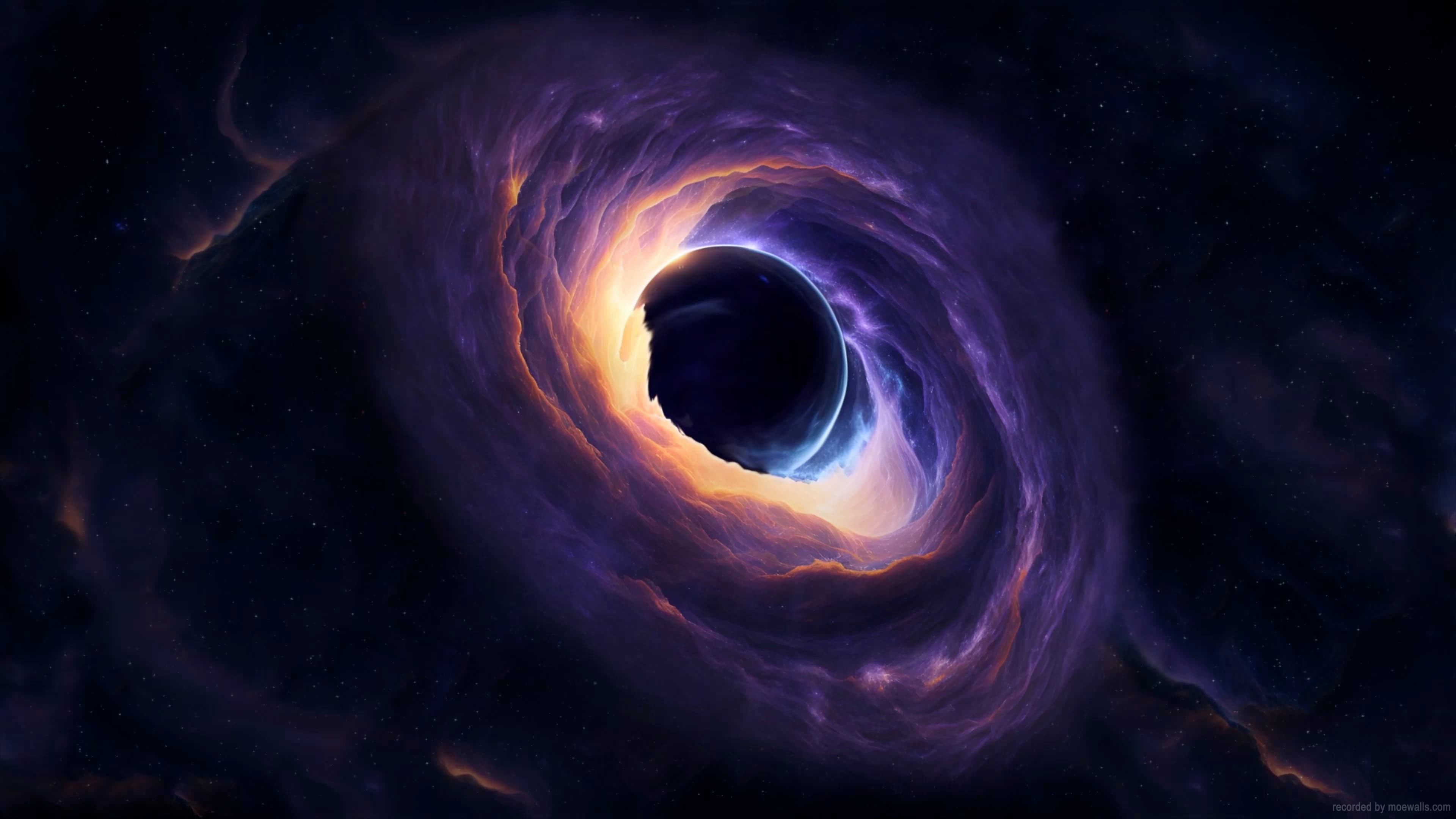 Sci-Fi Black Hole — Sci-fi live wallpaper for Mac