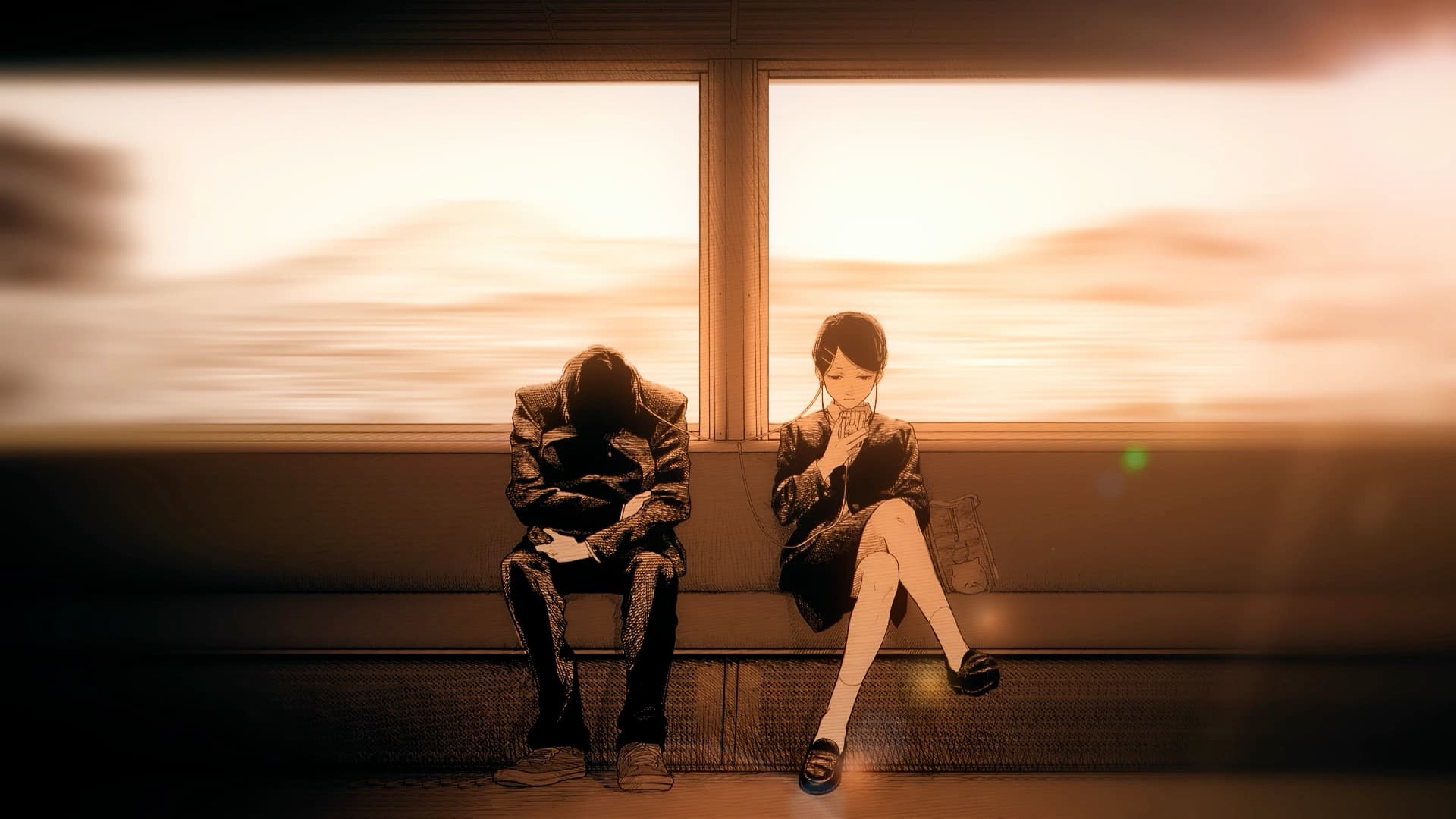 Silent Train Ride (Listen to the Song) — City live wallpaper for Mac