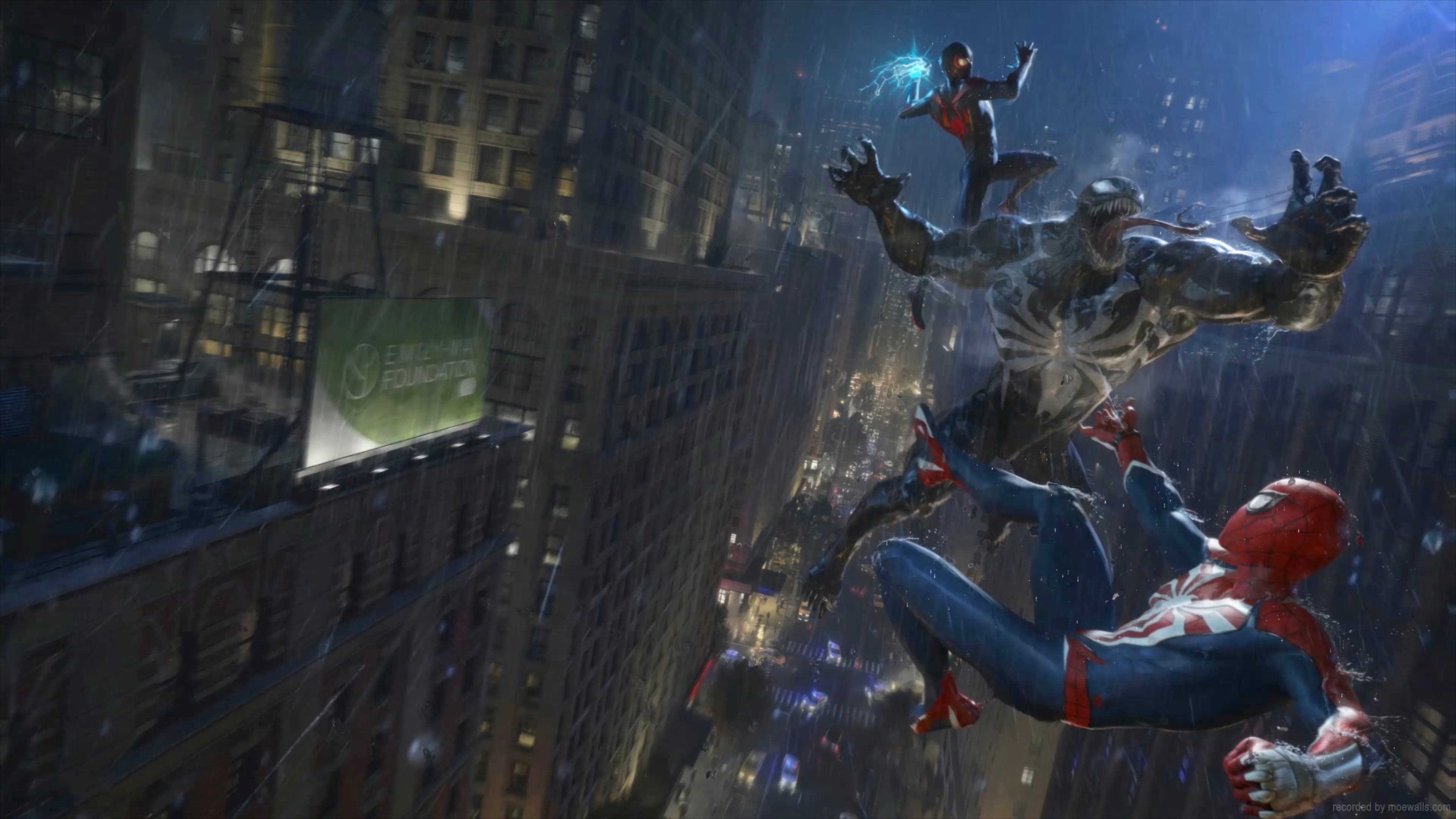 Spiderman Vs Venom Marvels Spiderman 2 — Video Games live wallpaper for Mac