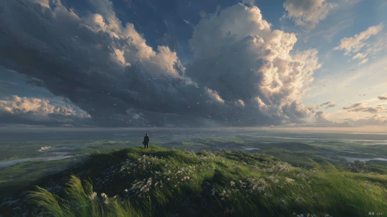 Stormy Horizon Vista — Nature live wallpaper for Mac