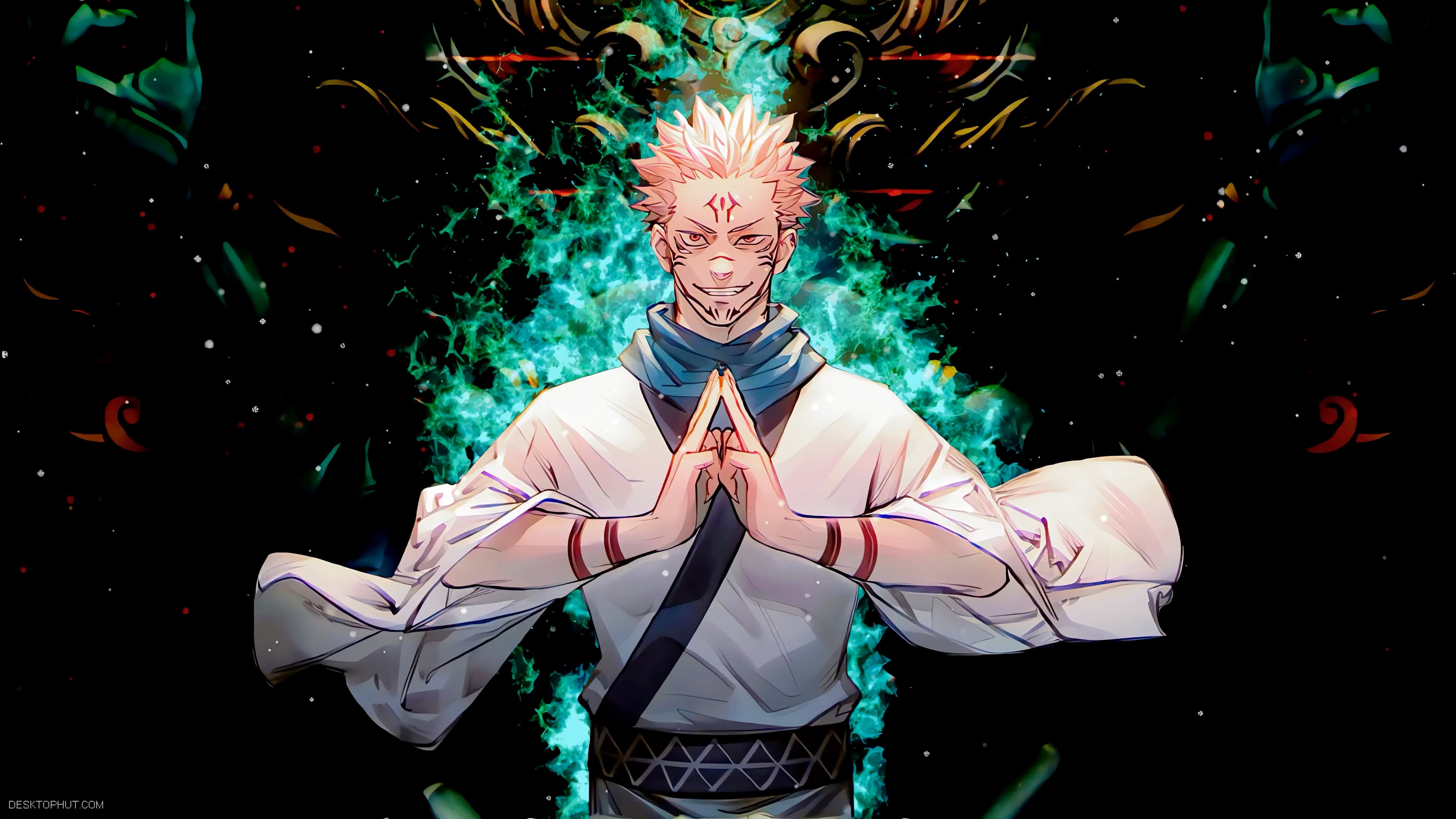 Sukuna God — Anime live wallpaper for Mac