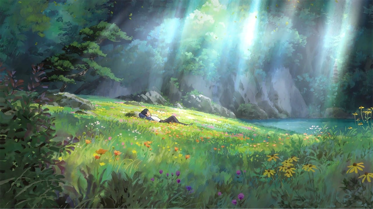 Sunlit Forest Meadow — Nature live wallpaper for Mac