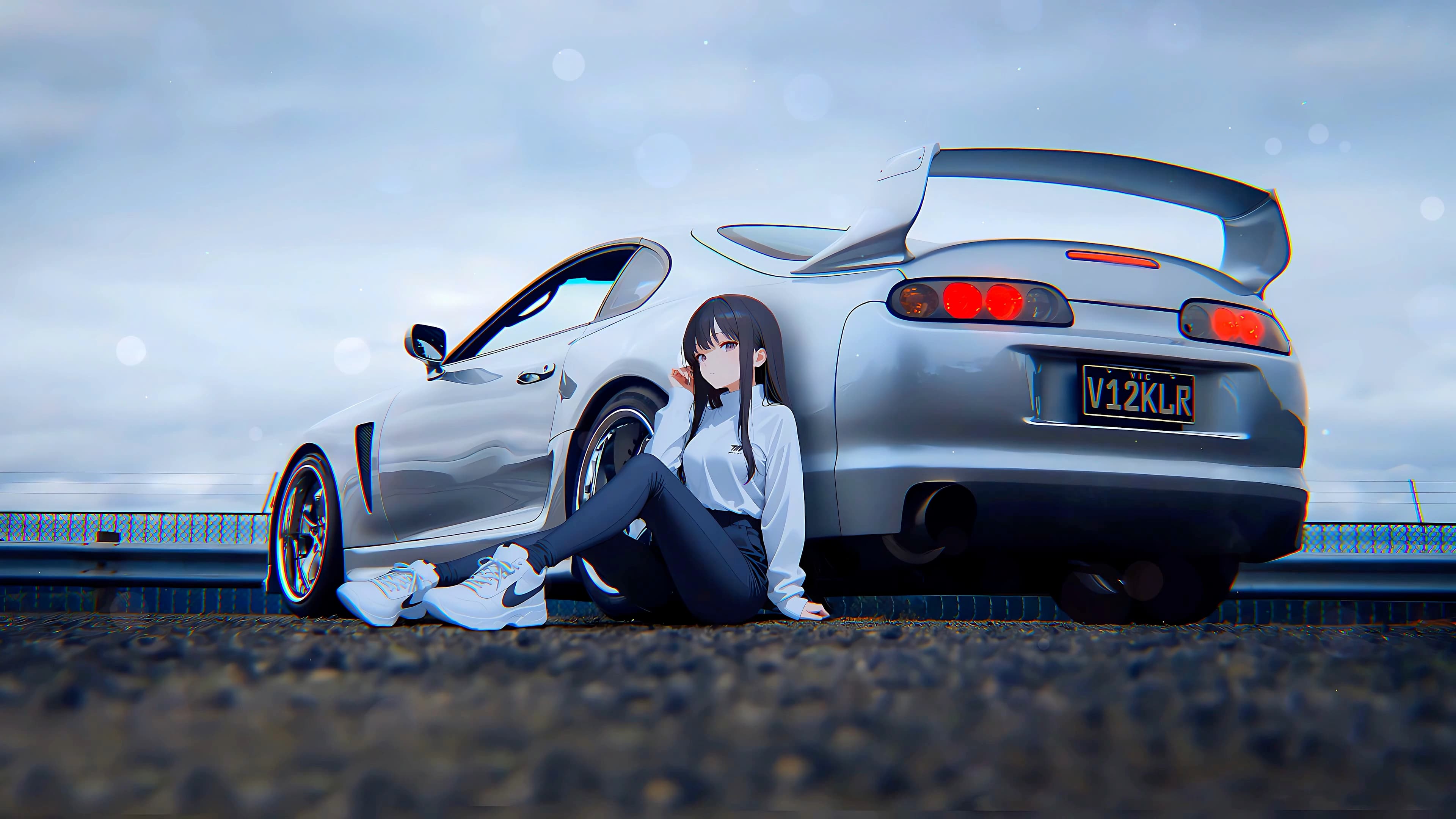 Supra Anime Garage — Cars live wallpaper for Mac
