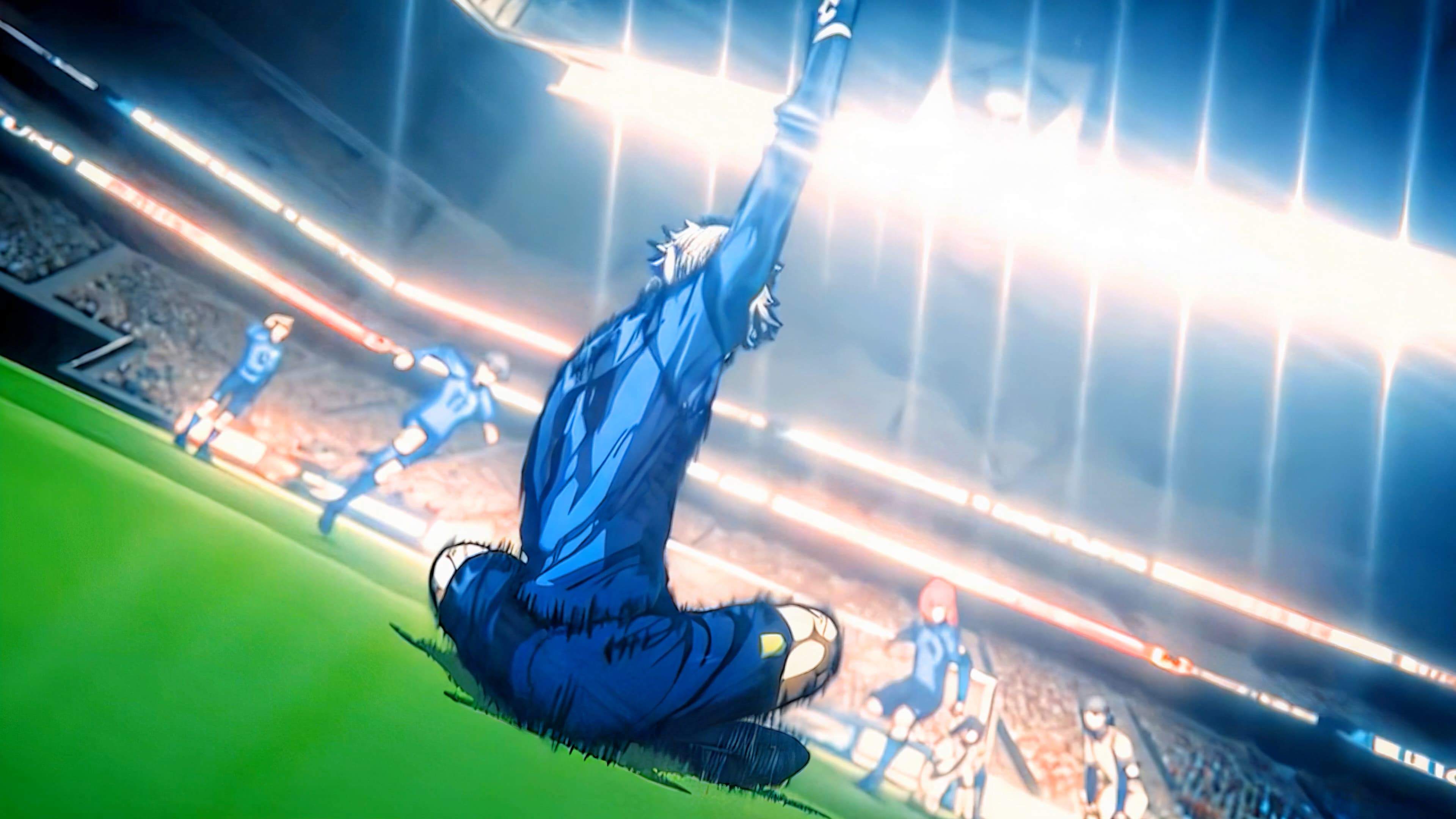 Blue Lock Stadium — Anime live wallpaper for Mac