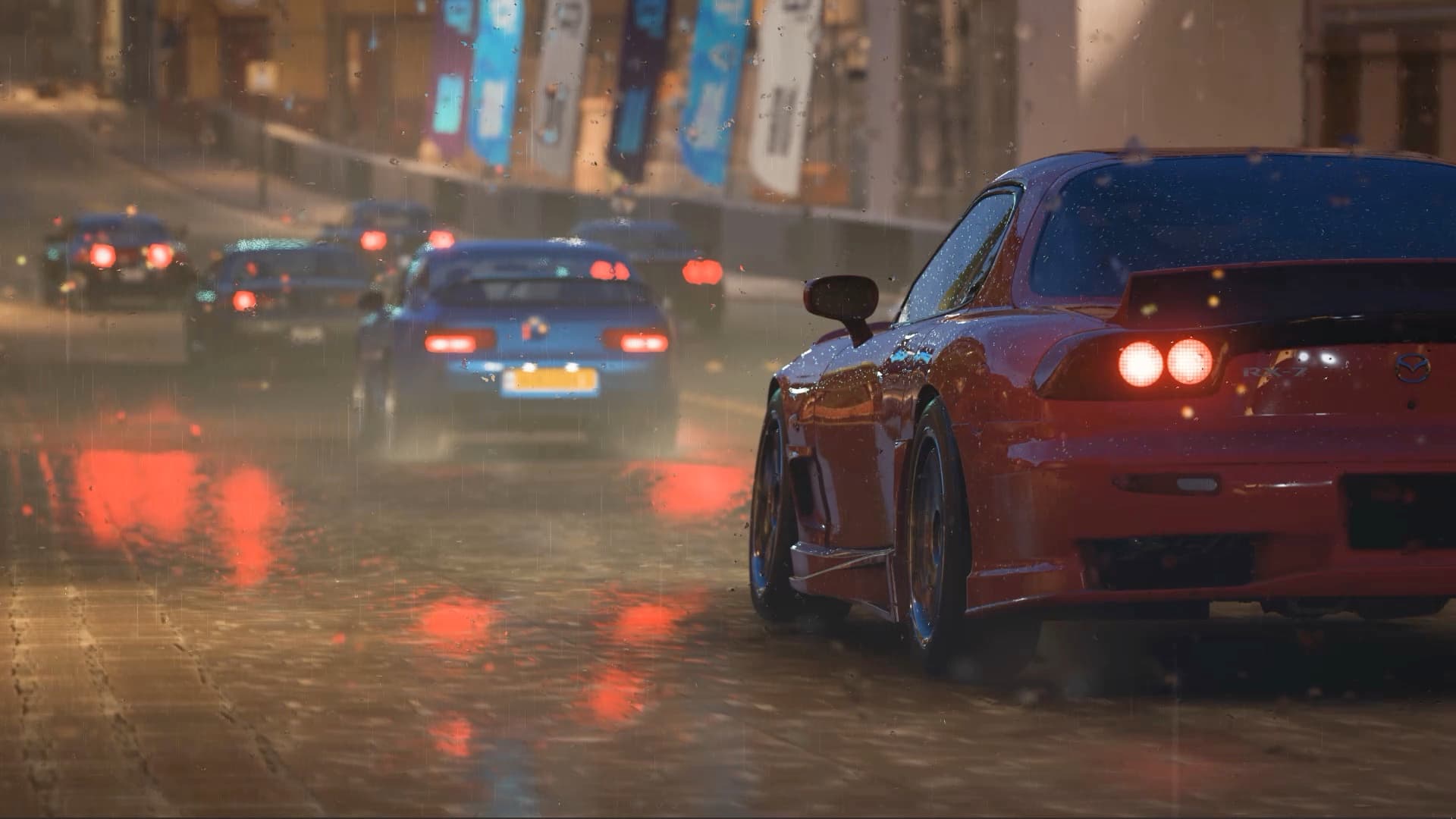 Mazda RX-7 Forza — Cars live wallpaper for Mac