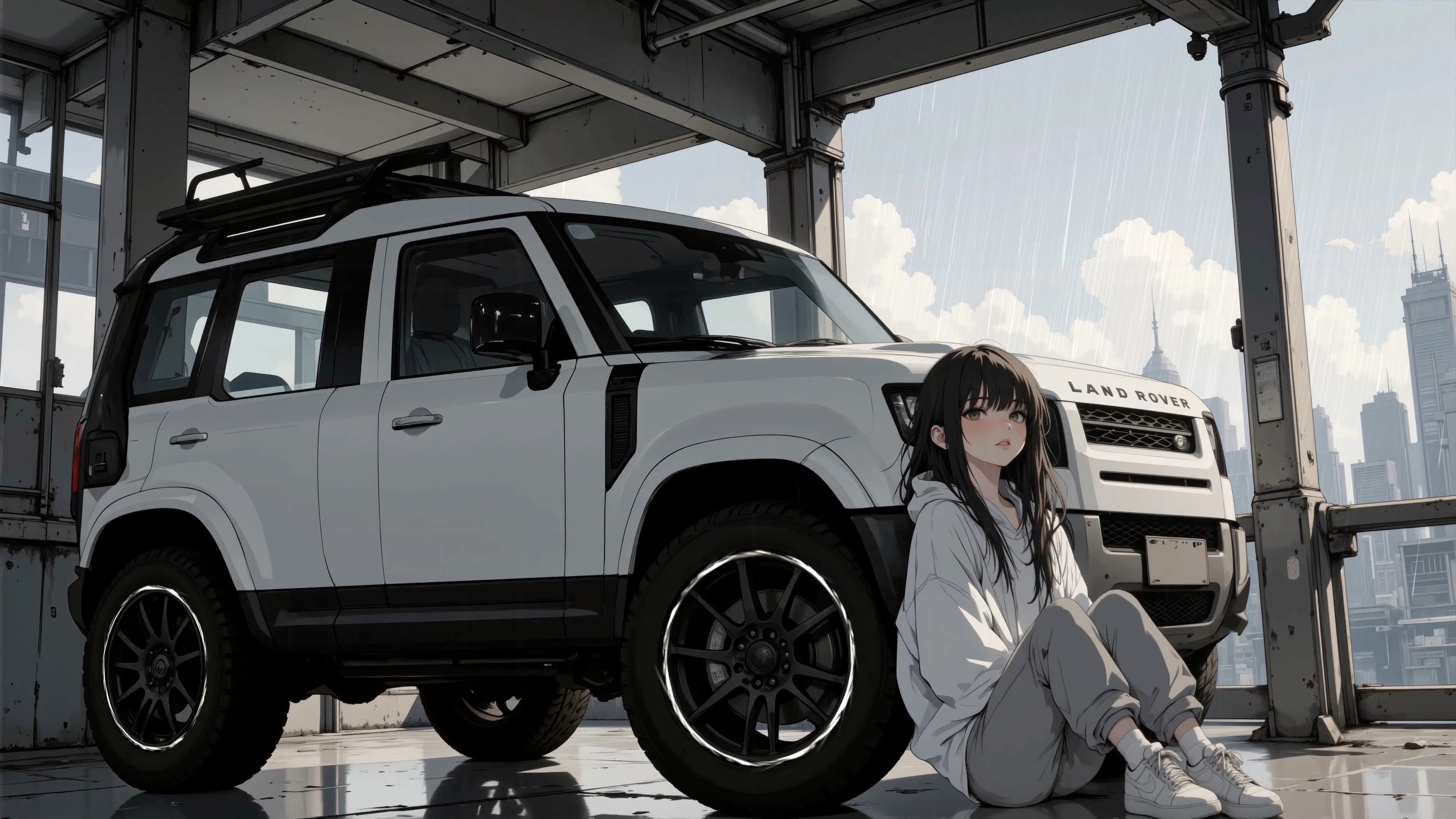 G-Wagon City Girl — Cars live wallpaper for Mac