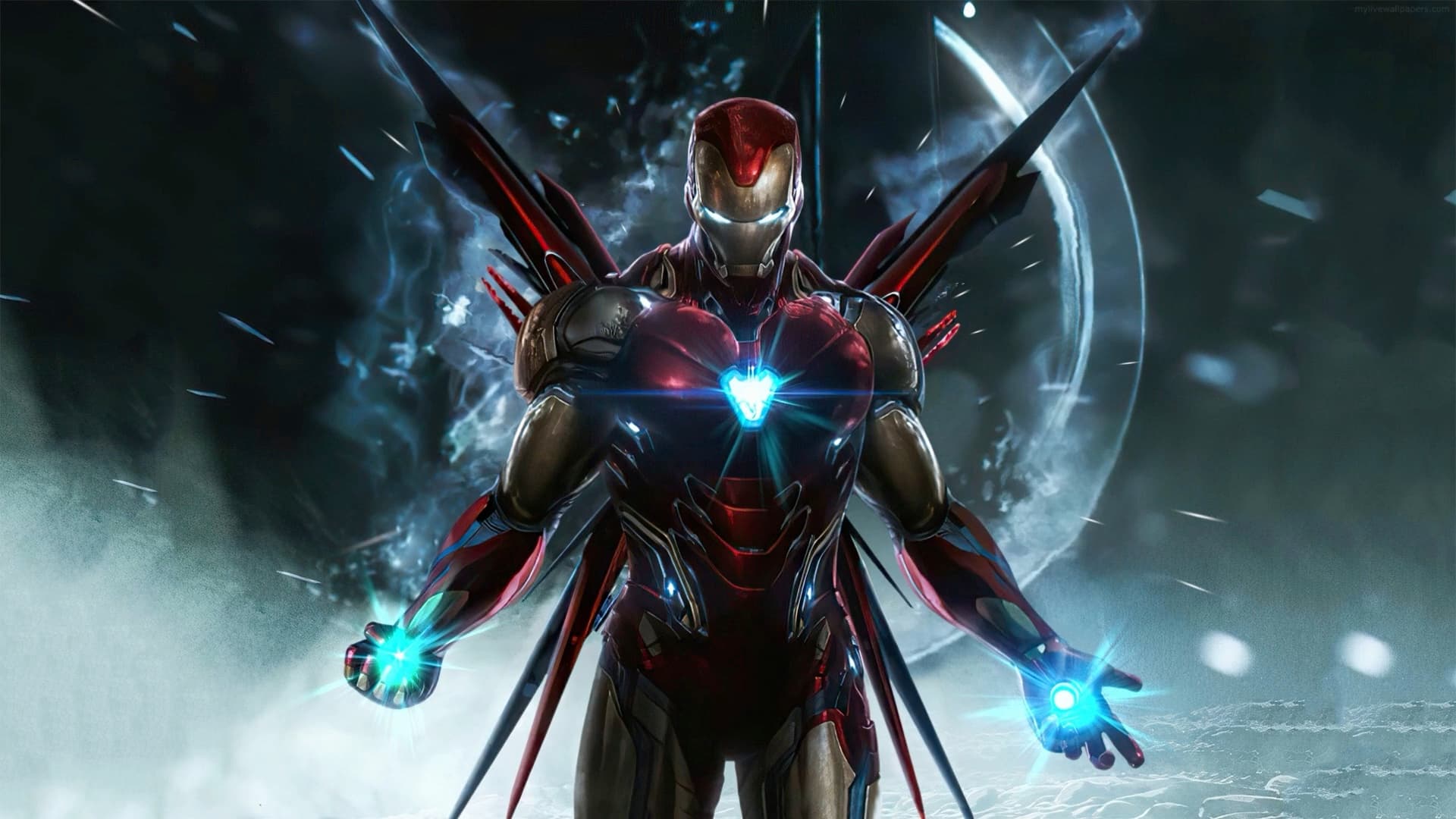 Iron Man Nanotech — Sci-fi live wallpaper for Mac