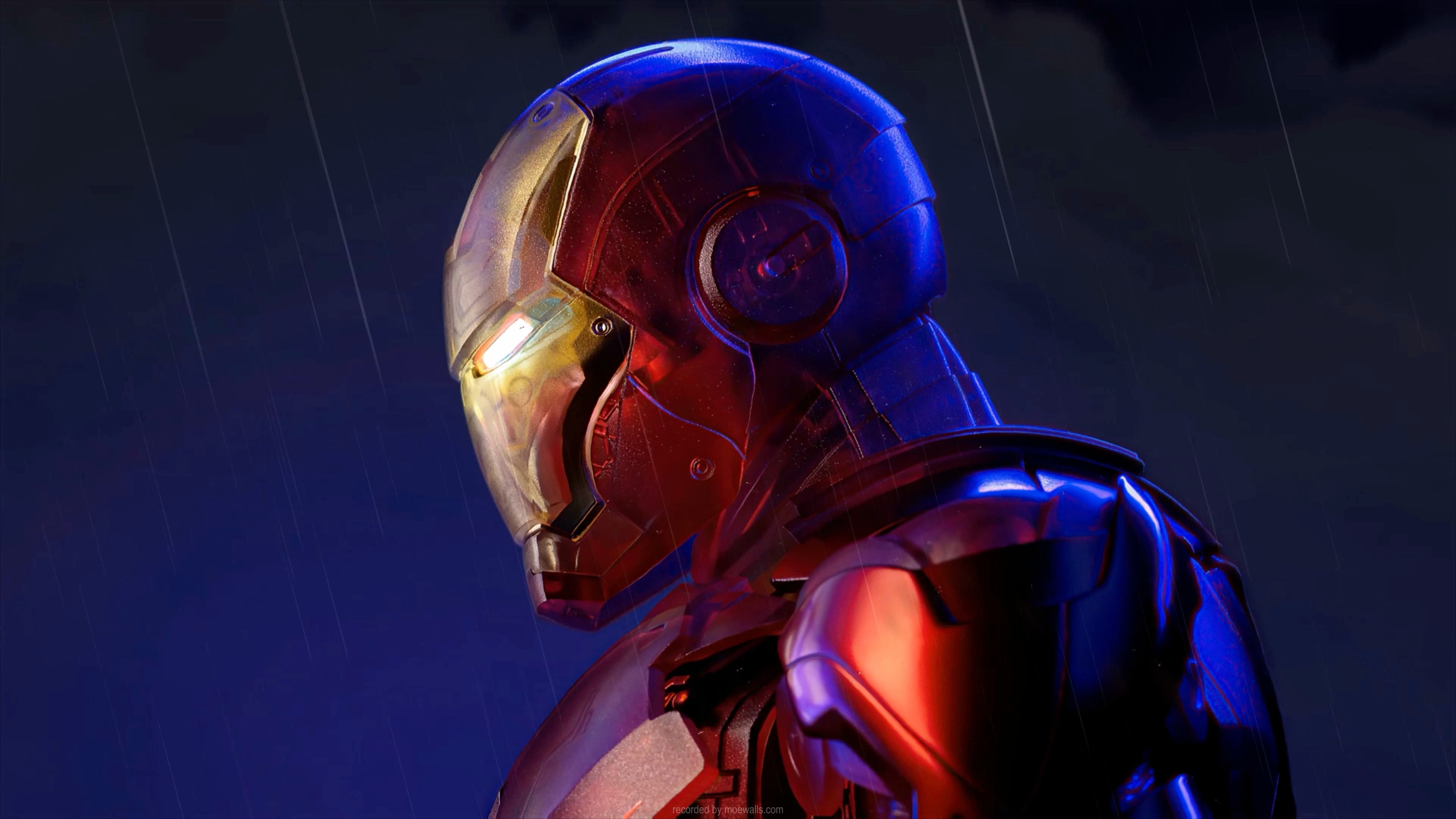 Iron Man — Sci-fi live wallpaper for Mac