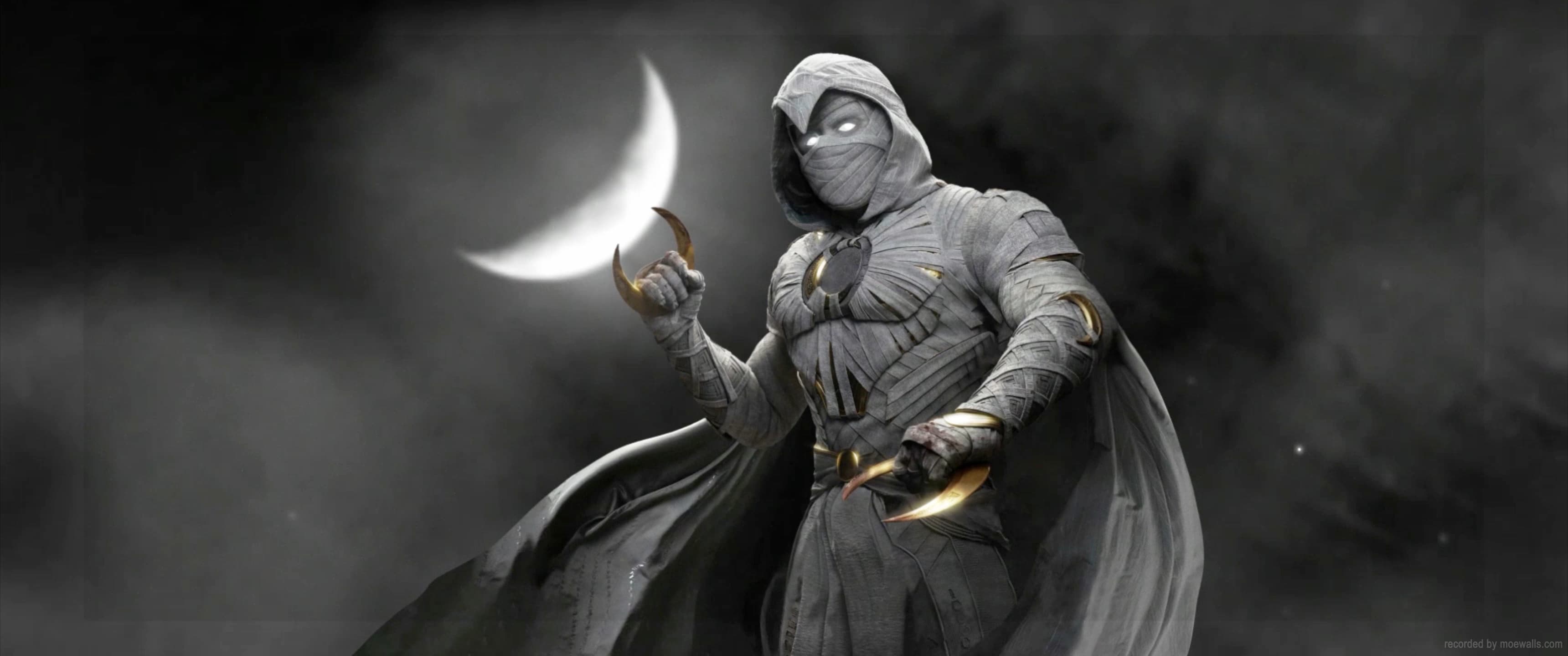 Moon Knight — Sci-fi live wallpaper for Mac