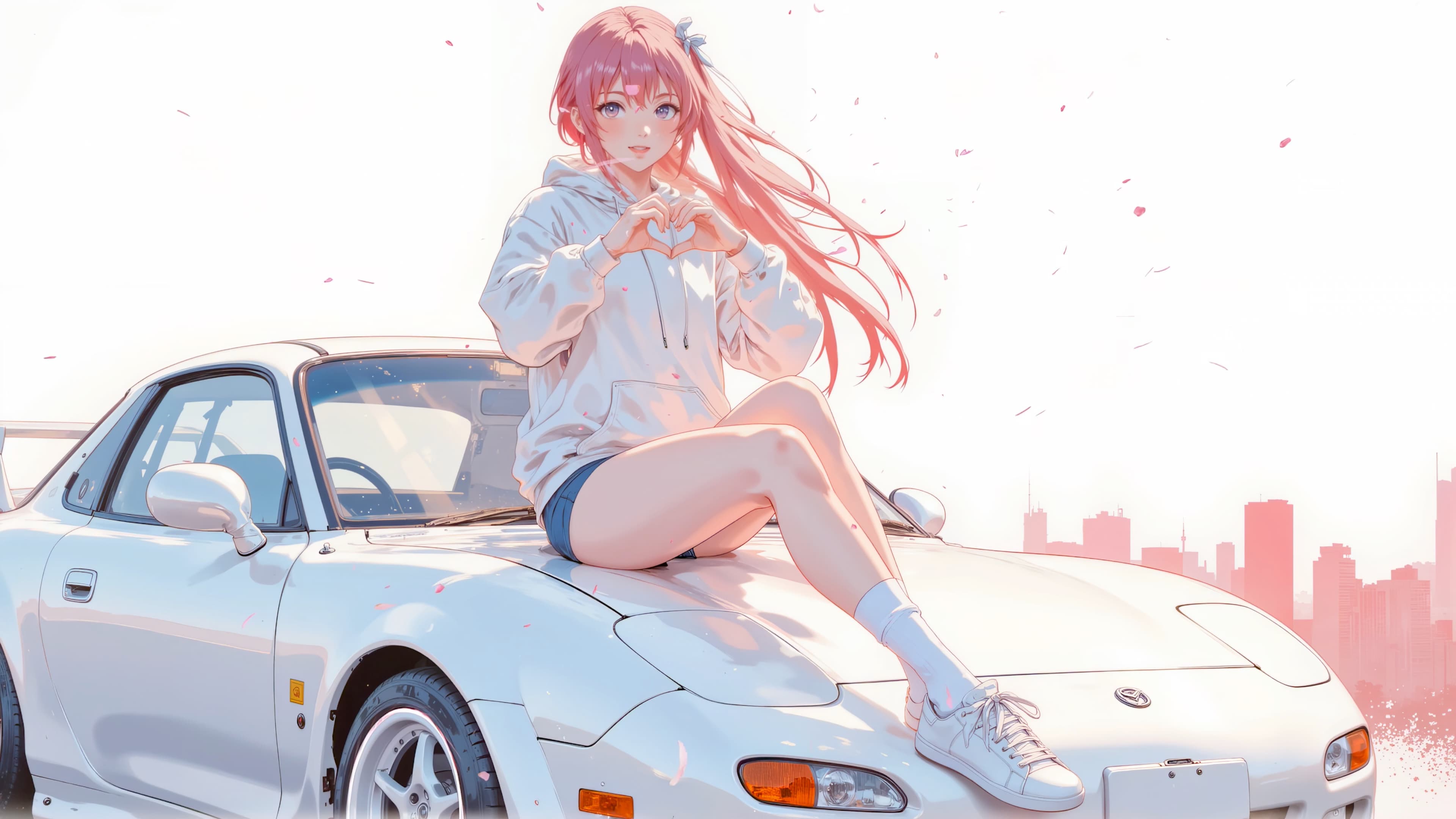 Sakura Roadster — Cars live wallpaper for Mac