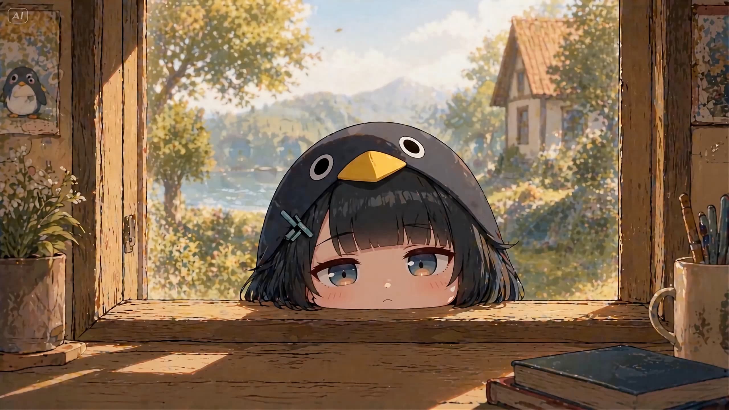 Doro Window — Anime live wallpaper for Mac