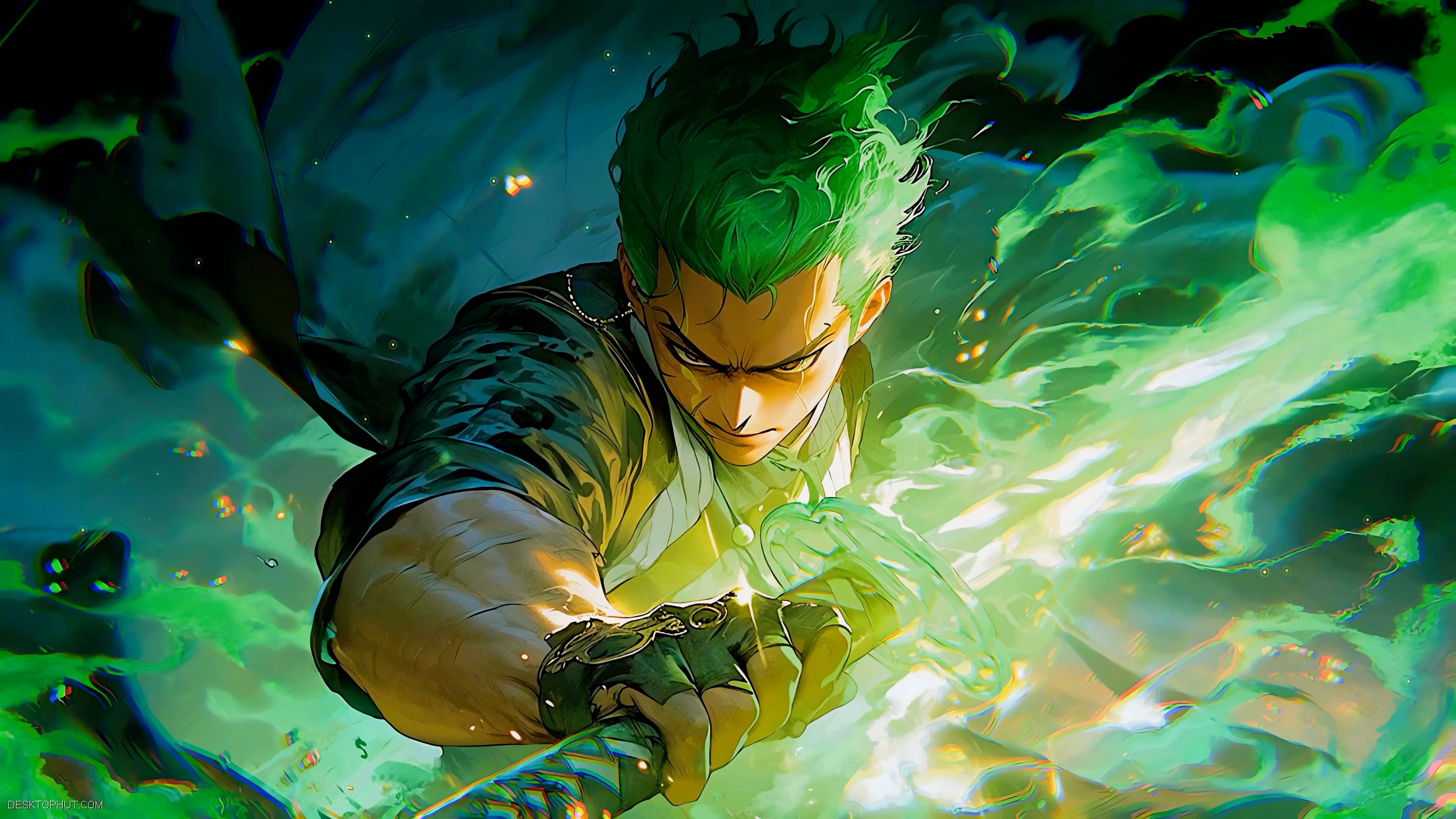 Zoro 2 — Anime live wallpaper for Mac